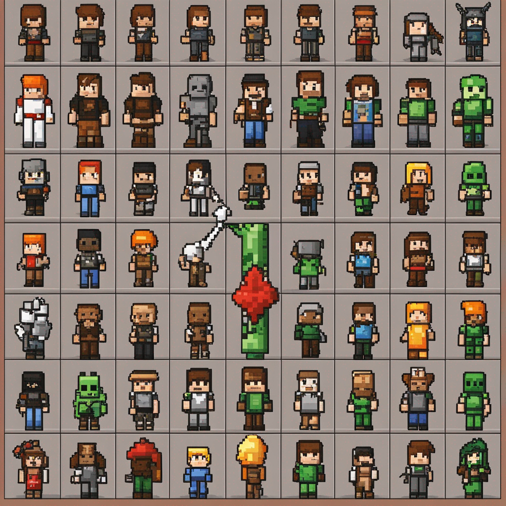 Minecraft Roster Cartoon Minecraft by moosateyfanarter on DeviantArt