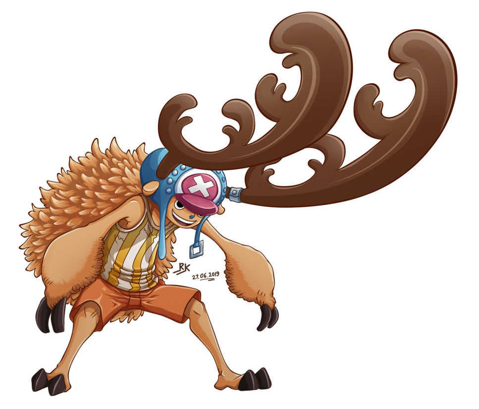 One Piece Chopper Horn Point color by RedKorsak on DeviantArt
