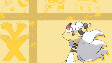 Mega Ampharos Pokemon PS3 Wallpaper Background