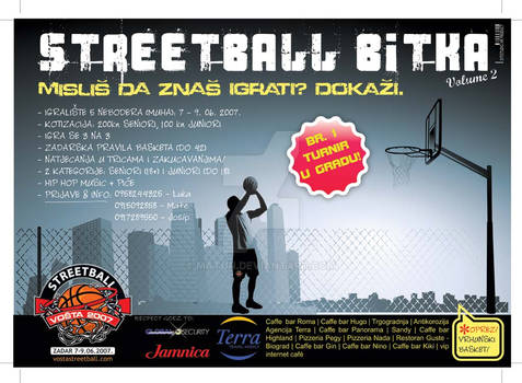 Streetball poster
