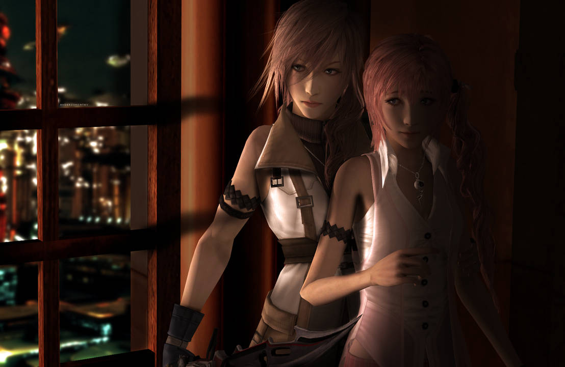 Lightning And Serah They Re Looking For Us By Lightning And Serah They Re Looking For Us By