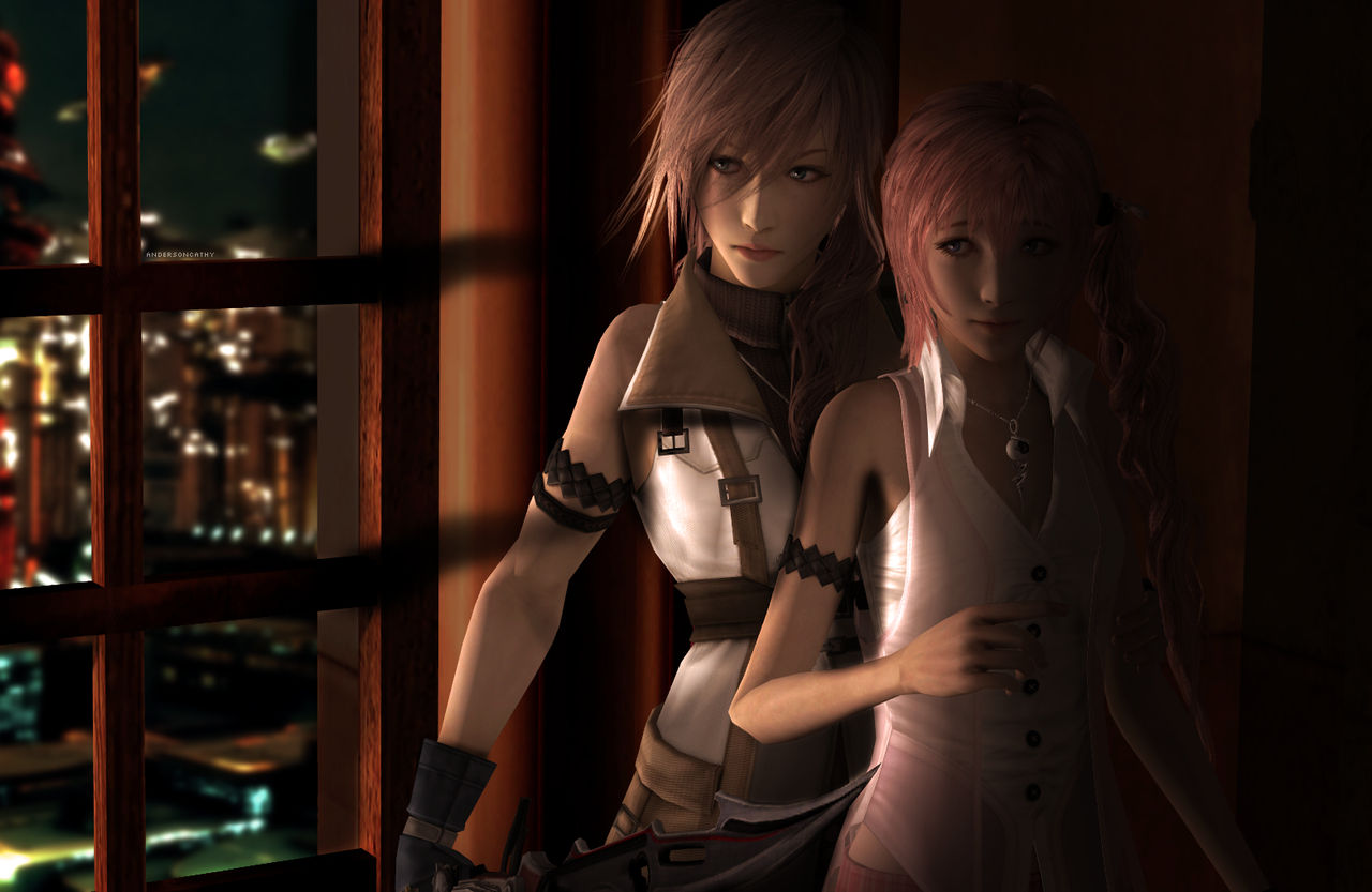 Lightning And Serah They Re Looking For Us By Lightning And Serah They Re Looking For Us By