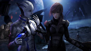 Same Voices? - Lightning and Liara
