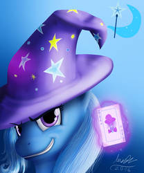 Wanna See a Trick? - Trixie's Portrait