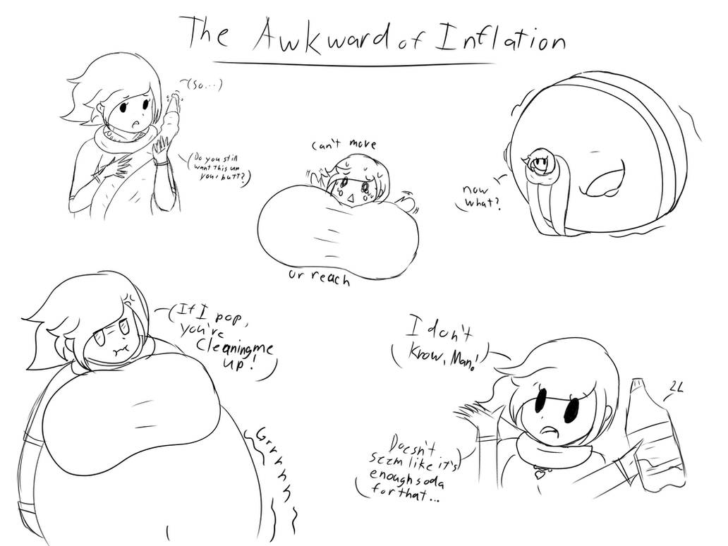 Padding Stuffing Inflation the Awkward stuff of Inflation by ArtisticLampPost on DeviantArt
