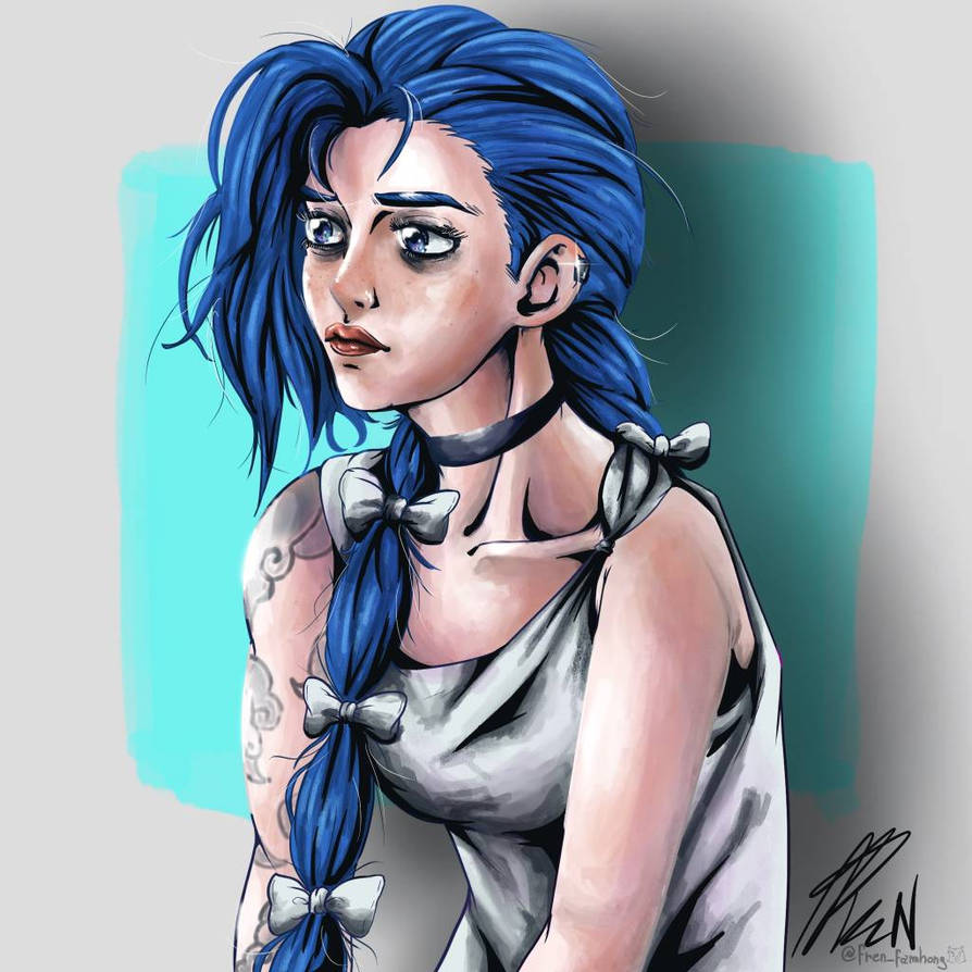 Jinxed jinx by Frenfamhong on DeviantArt