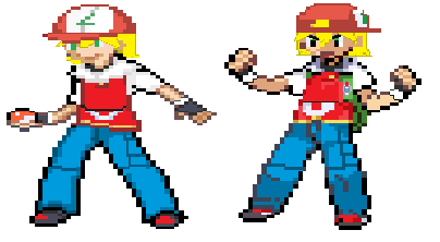 My Trainer Battle sprites