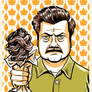 Ron Swanson from 'Parks and Recreation'