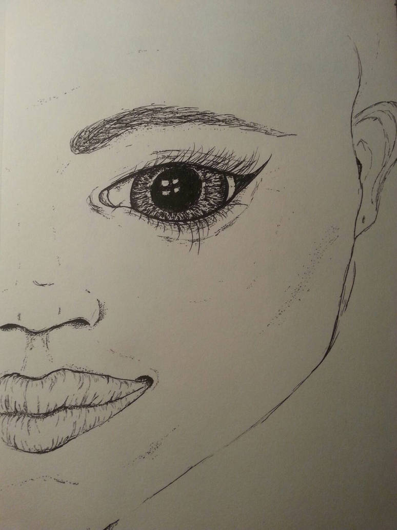 Contour Ink ink only shading and contour wip by patiblackcat on DeviantArt