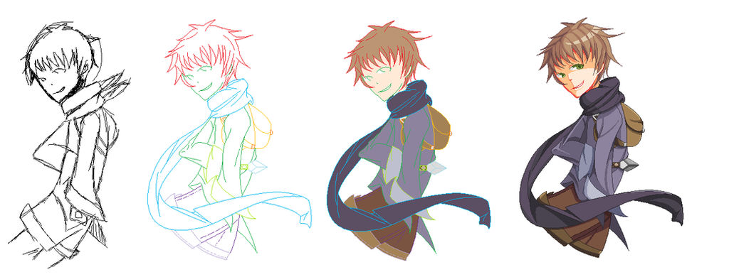 drawing steps by shaeshaesweet on DeviantArt