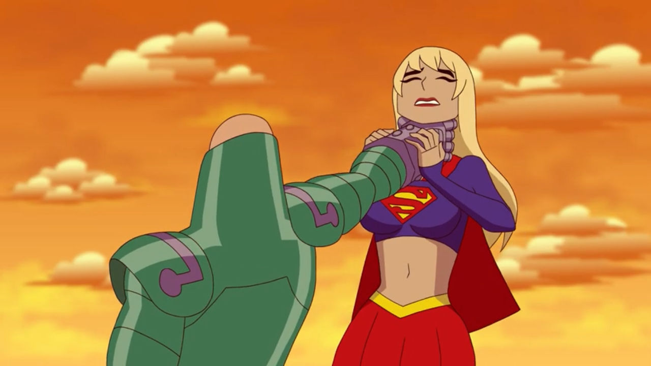 Supergirl strangled by nogobro115 on DeviantArt