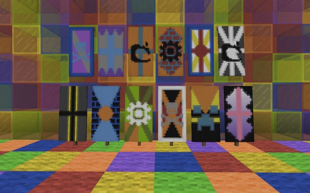 My own minecraft banners by safiric2 on DeviantArt