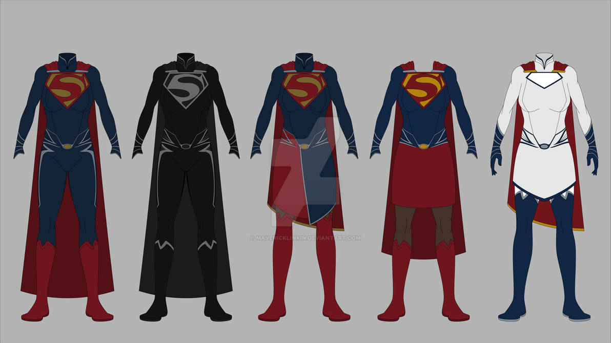 Super Ger Supergirl Designs V1 by MaverickLinkin on DeviantArt