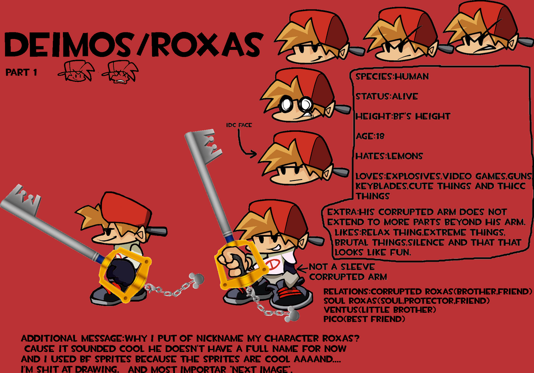 Oc Roxas Ref by kq0iinwpjnjs on DeviantArt