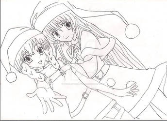 MEICHAN Y ROSE CHRISTMAS FRIENDS :D KAWAIIII