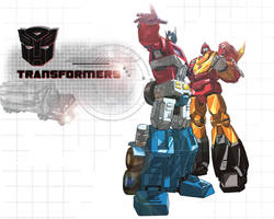 Optimus and Rodimus Prime