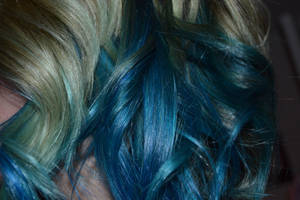 Blue swirls