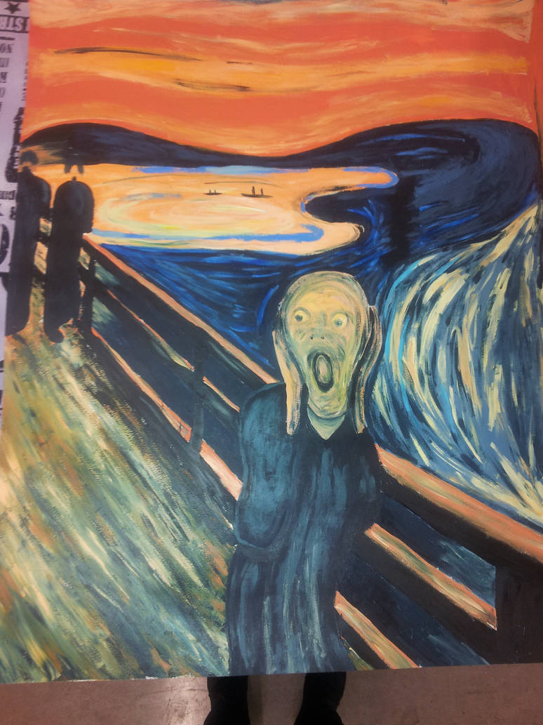 The Scream Rendition The Scream My version Replica by SamanthaRose01 on DeviantArt