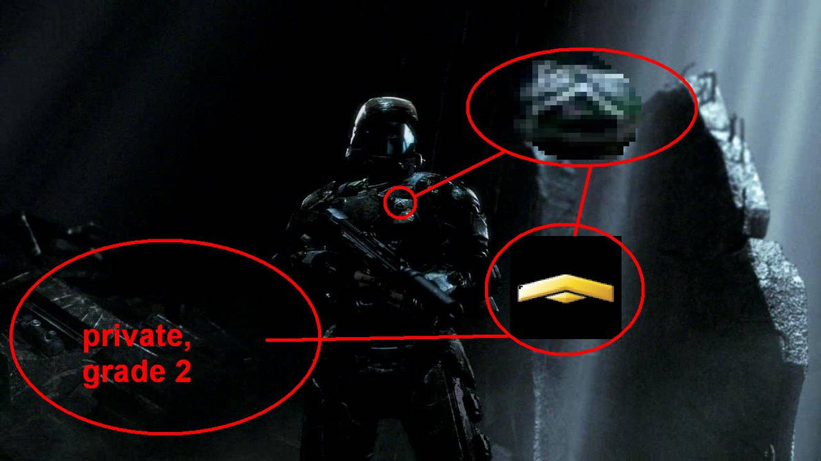 Odst Ranks Halo 3: ODST hero's rank by AlphaOmegaFin on DeviantArt