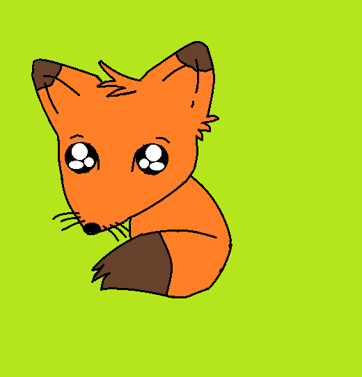 cute lil fox. ^_^