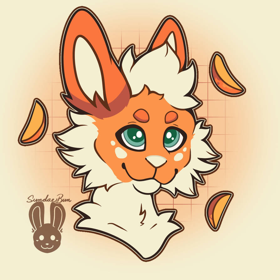Floating Head Commission - Lionhead Rabbit by sundaebunart on DeviantArt
