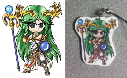 Chibi: Palutena Key Chain