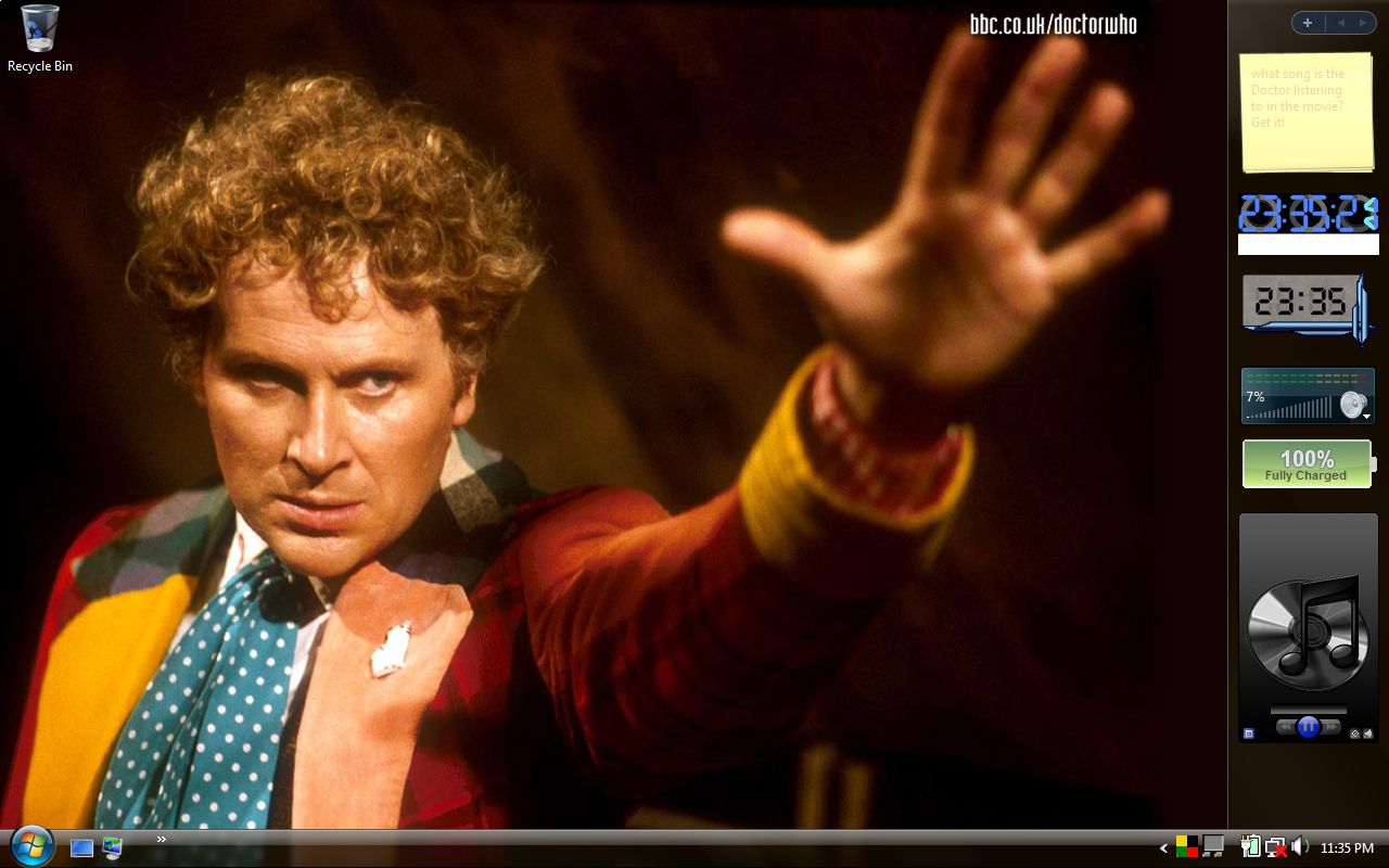 Sixth Doctor--Desktop