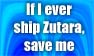 Save Me From Zutara stamp