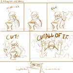 [Doodle Comic] Editing Woes