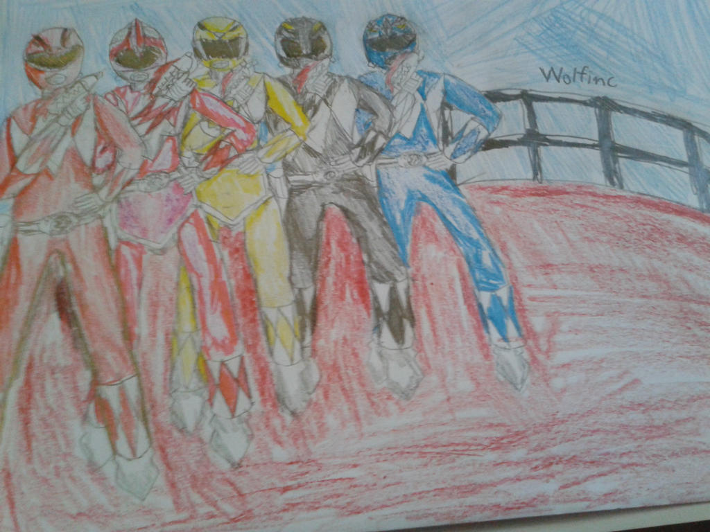 Mighty Morphing Power Rangers or Super Sentai by wolfinc on DeviantArt