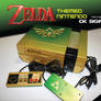 custom airbrushed painted ZELDA nes