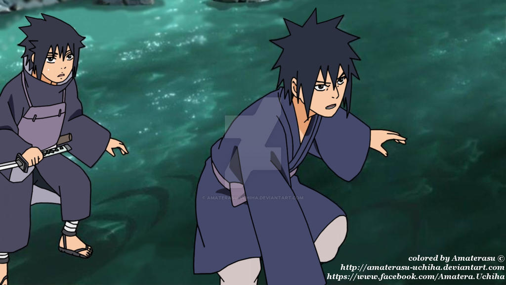 Izuna and  Madara Uchiha Kids