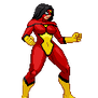 Spider-woman stance