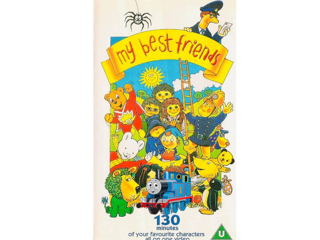 Thomas the Tank Engine on My Best Friends VHS by GreenEngineStudios on
