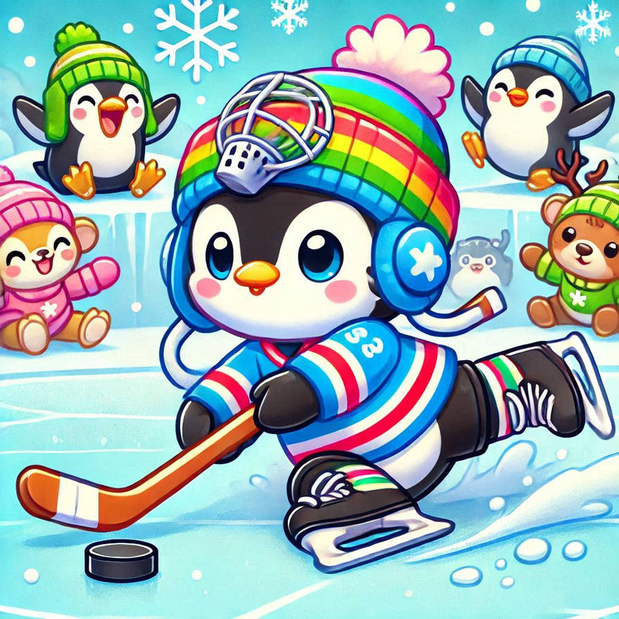 Hockeycember Pingu By GreenEngineStudios On DeviantArt hockeycember-pingu-by-greenenginestudios-on-deviantart