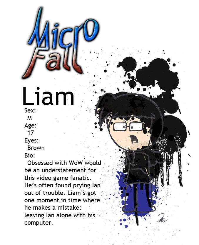 Liam Character Sheet by MicroFall on DeviantArt