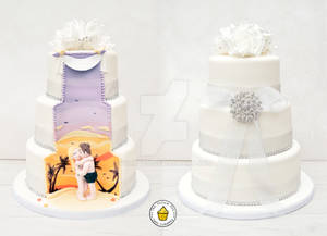 Fiji Hidden Scene Wedding Cake