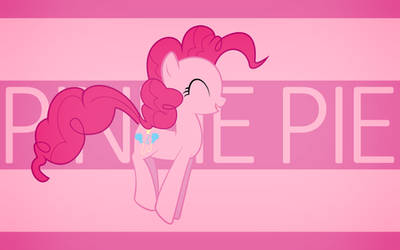 MLP Wallpaper - Minimalist Pinkie Pie