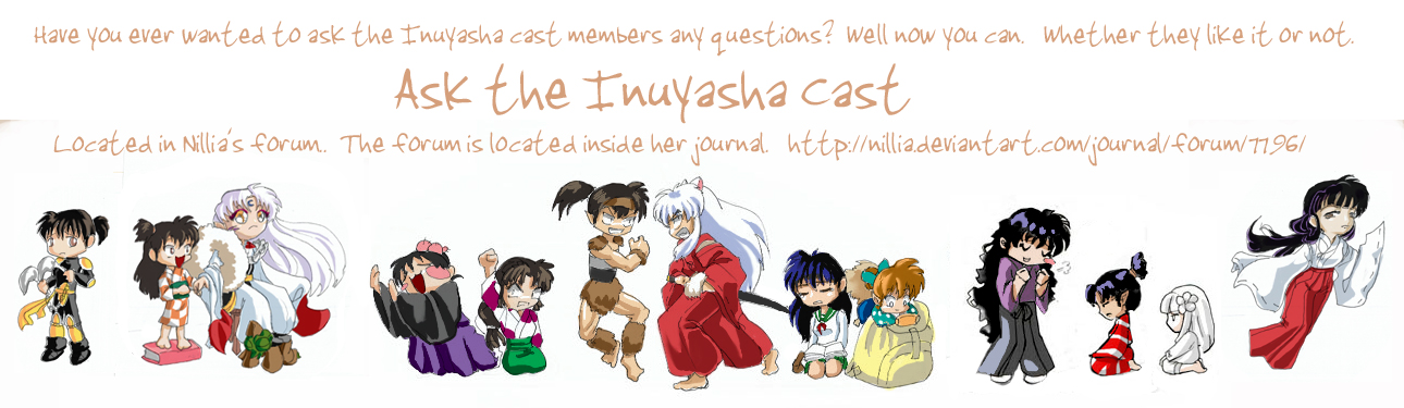 Ask the Inuyasha Cast