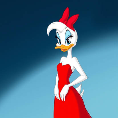 looney tunes red dress Animated Blonde Girl with Red Dress from Looney Tunes