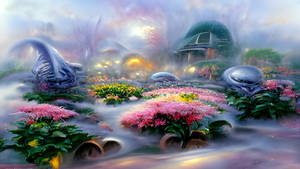 Alien Flower Garden