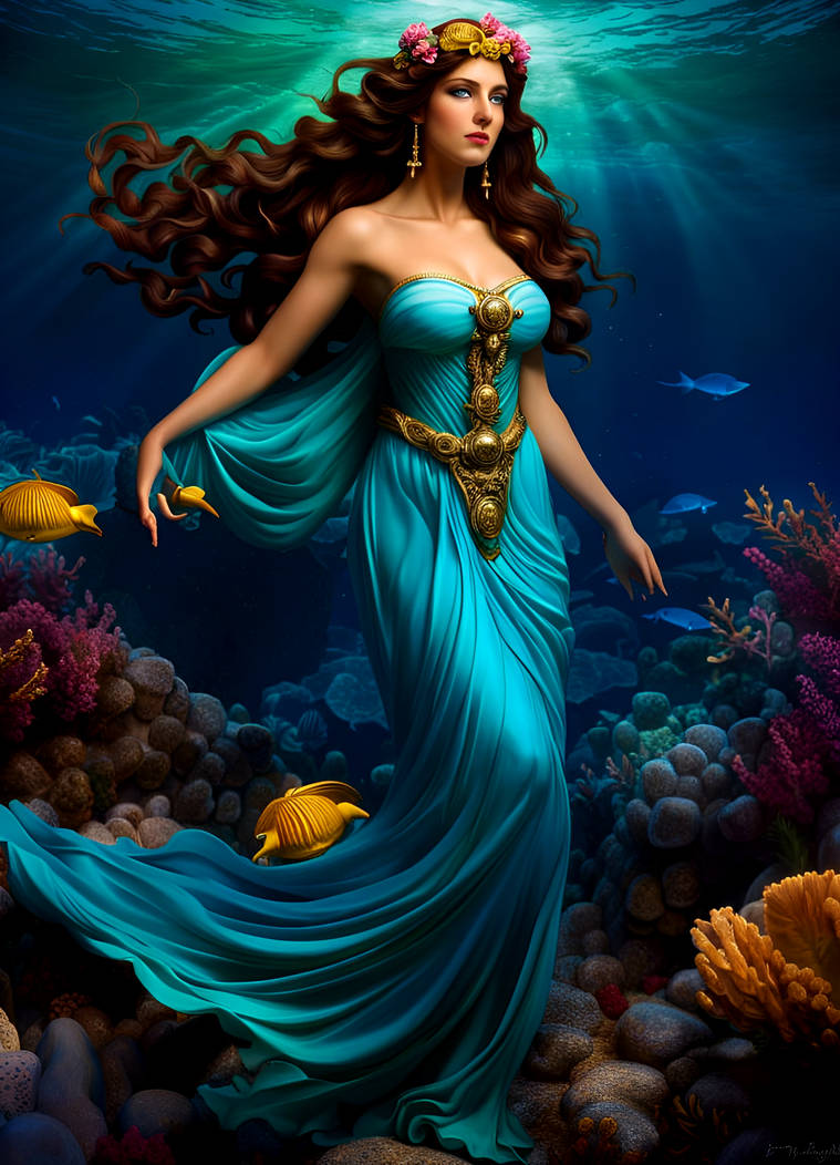Amphitrite by LoloTheDabbler on DeviantArt