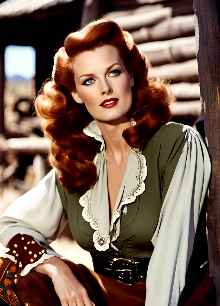 Maureen O #39 Hara as a Beautiful Cowgirl by LoloTheDabbler on DeviantArt Maureen O #39 Hara as a Beautiful Cowgirl by LoloTheDabbler on DeviantArt