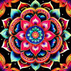 Lotus Flower Mandala