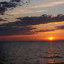Sunset Over Lake Michigan
