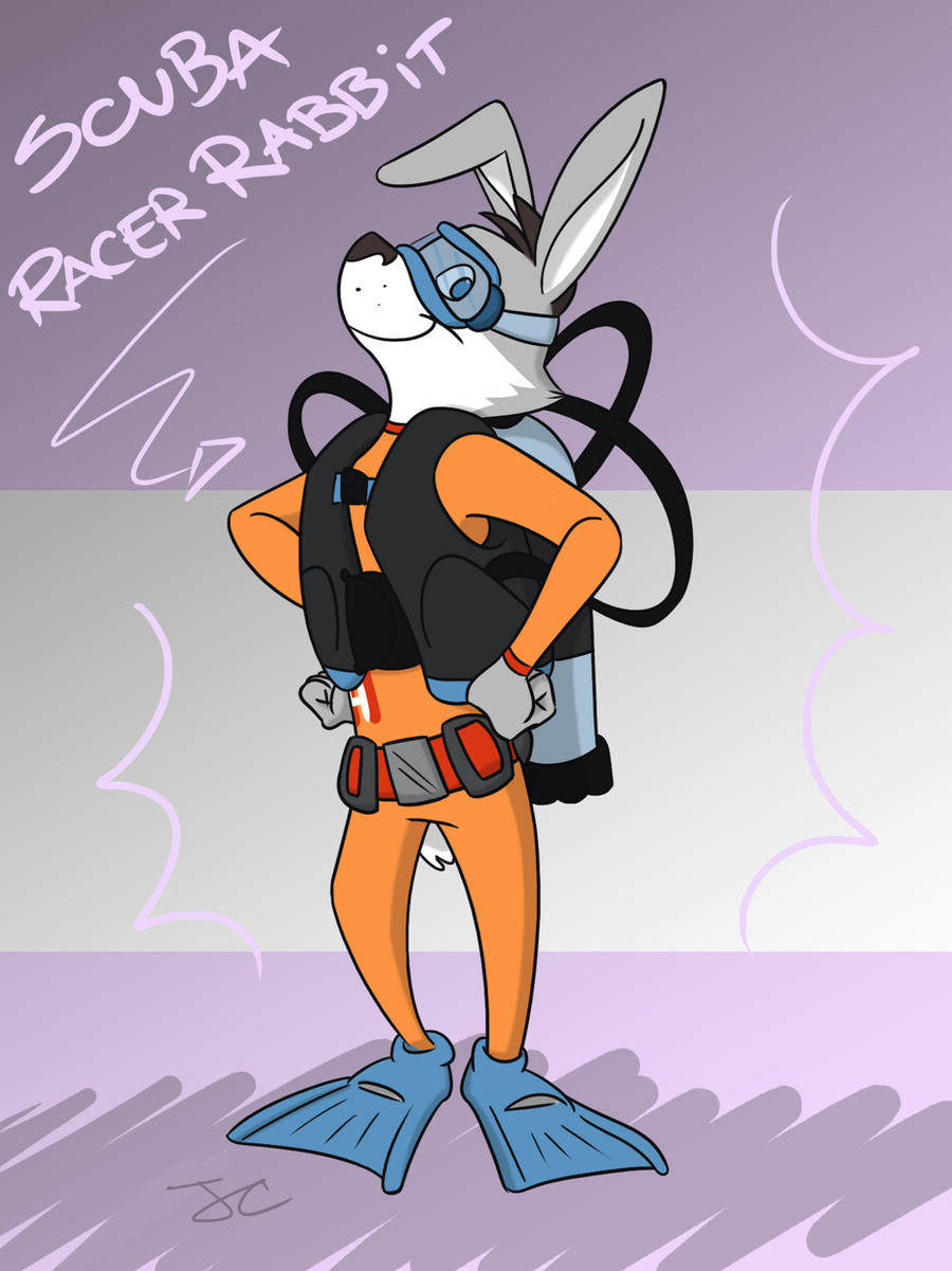 Deviantart Adoptable Rabbit Racer Racer Rabbit - Diver by Jean-Claude17 on DeviantArt
