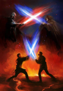 Vader vs Kenobi