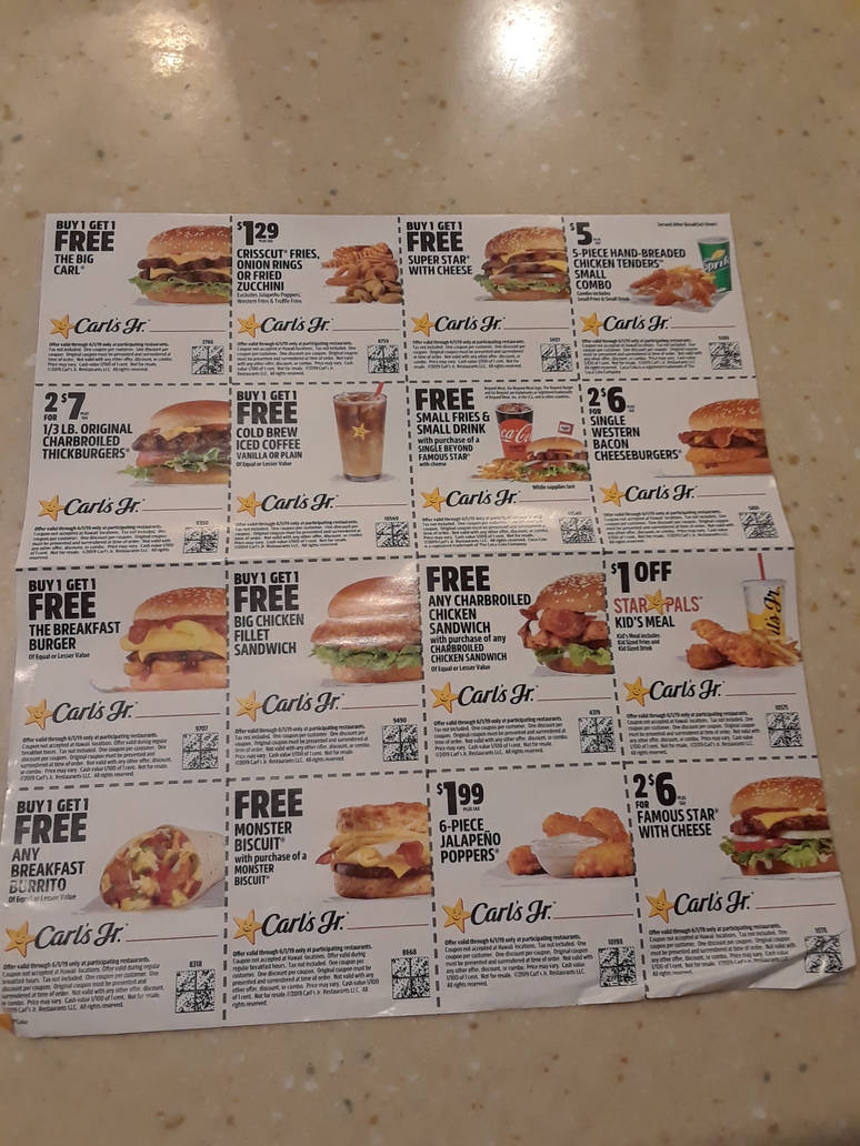 CARL S Jr COUPONS P 2 By SuperSweetCiCi On DeviantArt carl-s-jr-coupons-p-2-by-supersweetcici-on-deviantart
