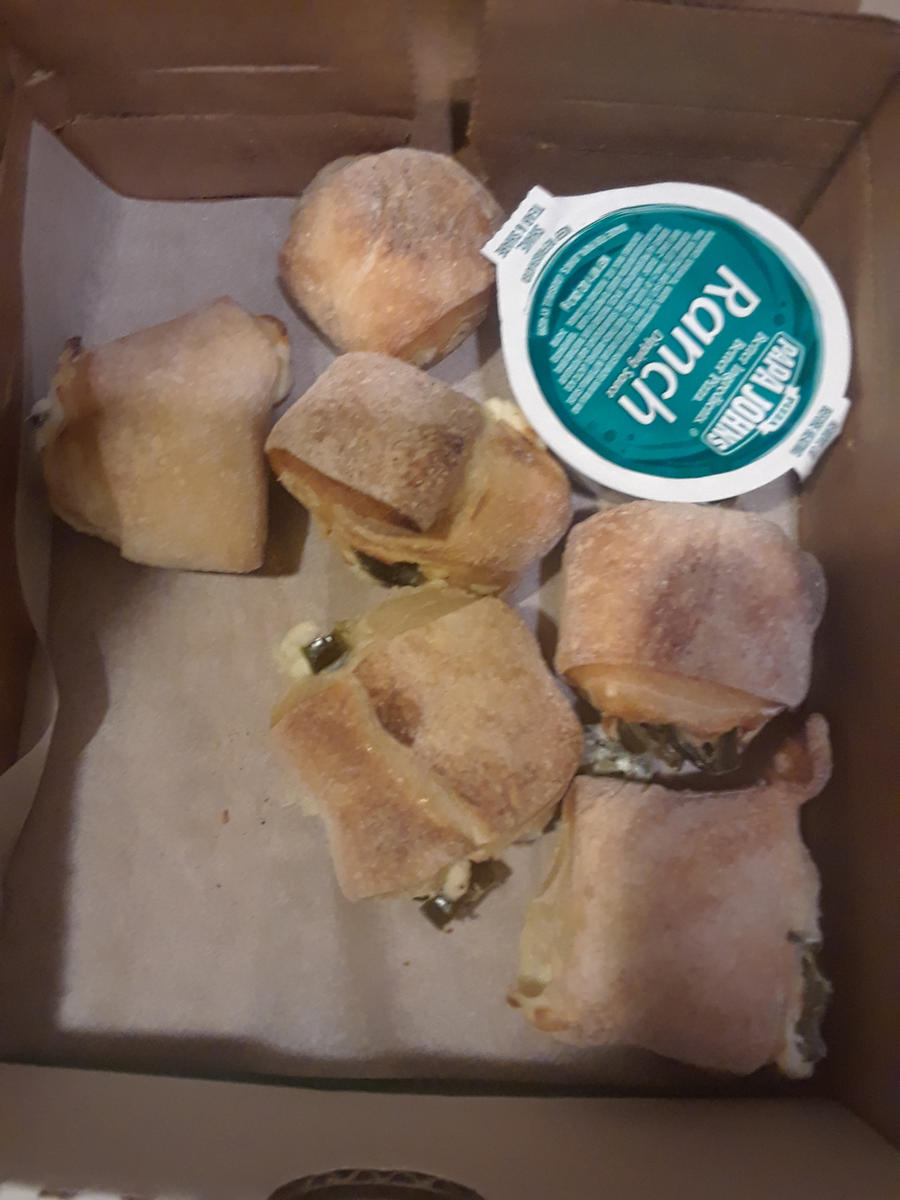 Papa John S Jalapeno Popper Rolls By C16b On Deviantart Papa John S Jalapeno Popper Rolls By C16b On Deviantart