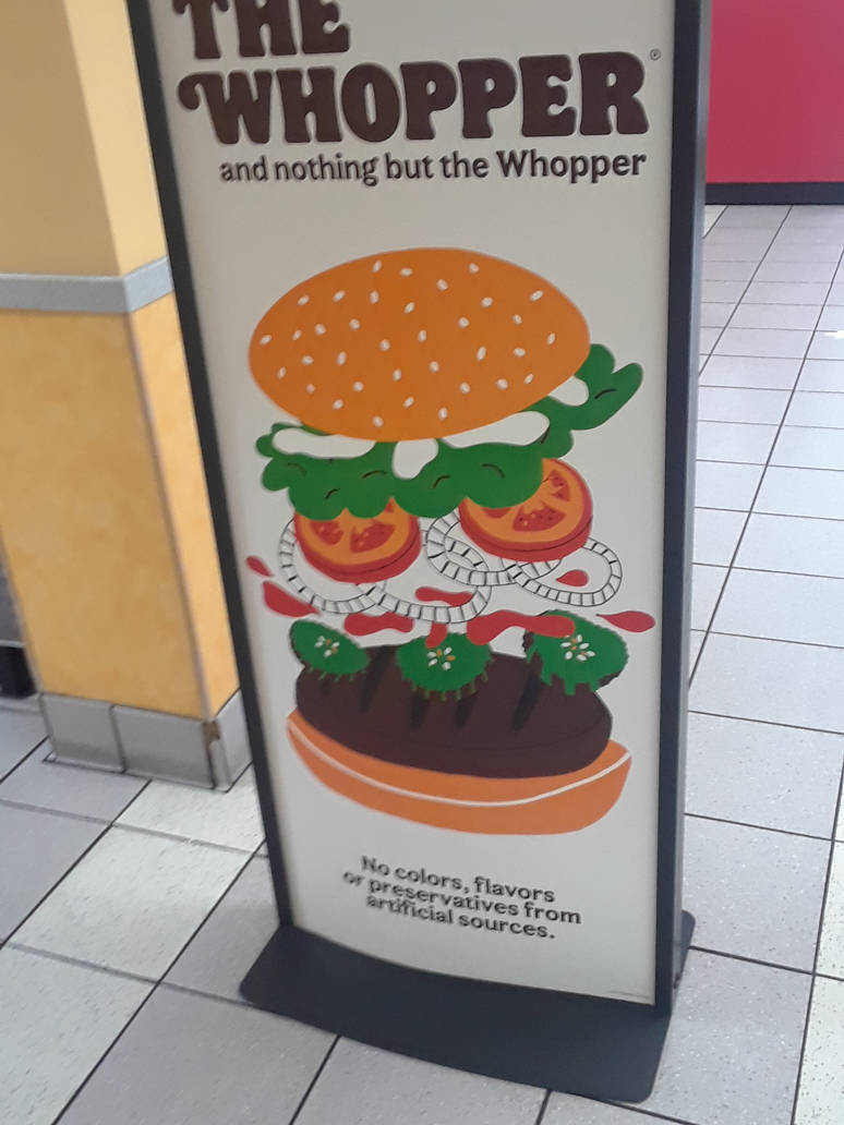 The Whopper Sign by SuperSweetCiCi on DeviantArt